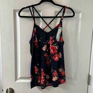 Floral Flowy Tank Top